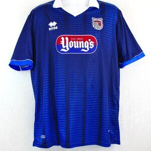 Errea Grimsby Town FC Memorabilia Football/Soccer Jersey (XXL)